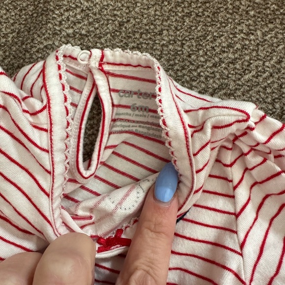 Carters & Little Lass Valentines Day Outfit Set - Picture 4 of 4